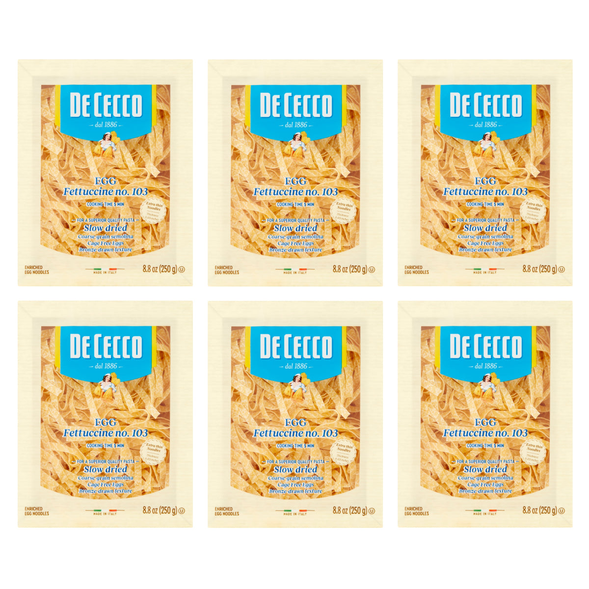 De Cecco Fettuccine N°103 – 250g