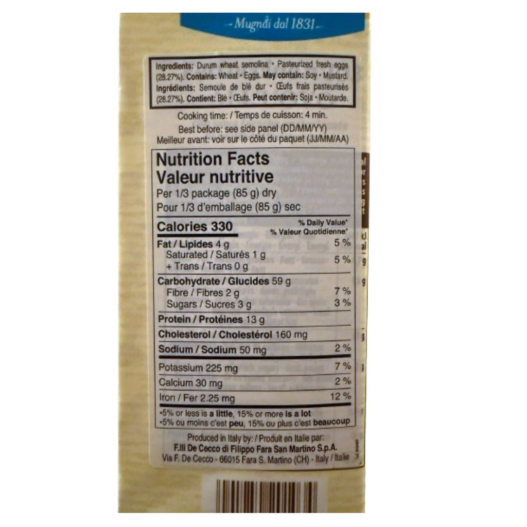De Cecco Fettuccine N°103 – 250g