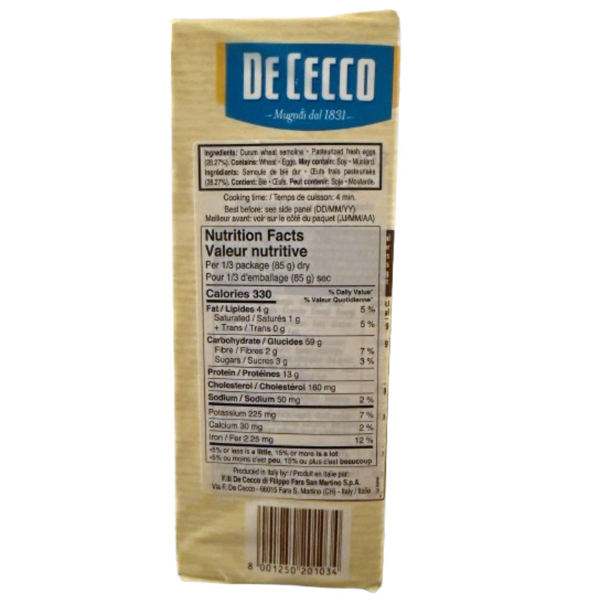 De Cecco Fettuccine N°103 – 250g