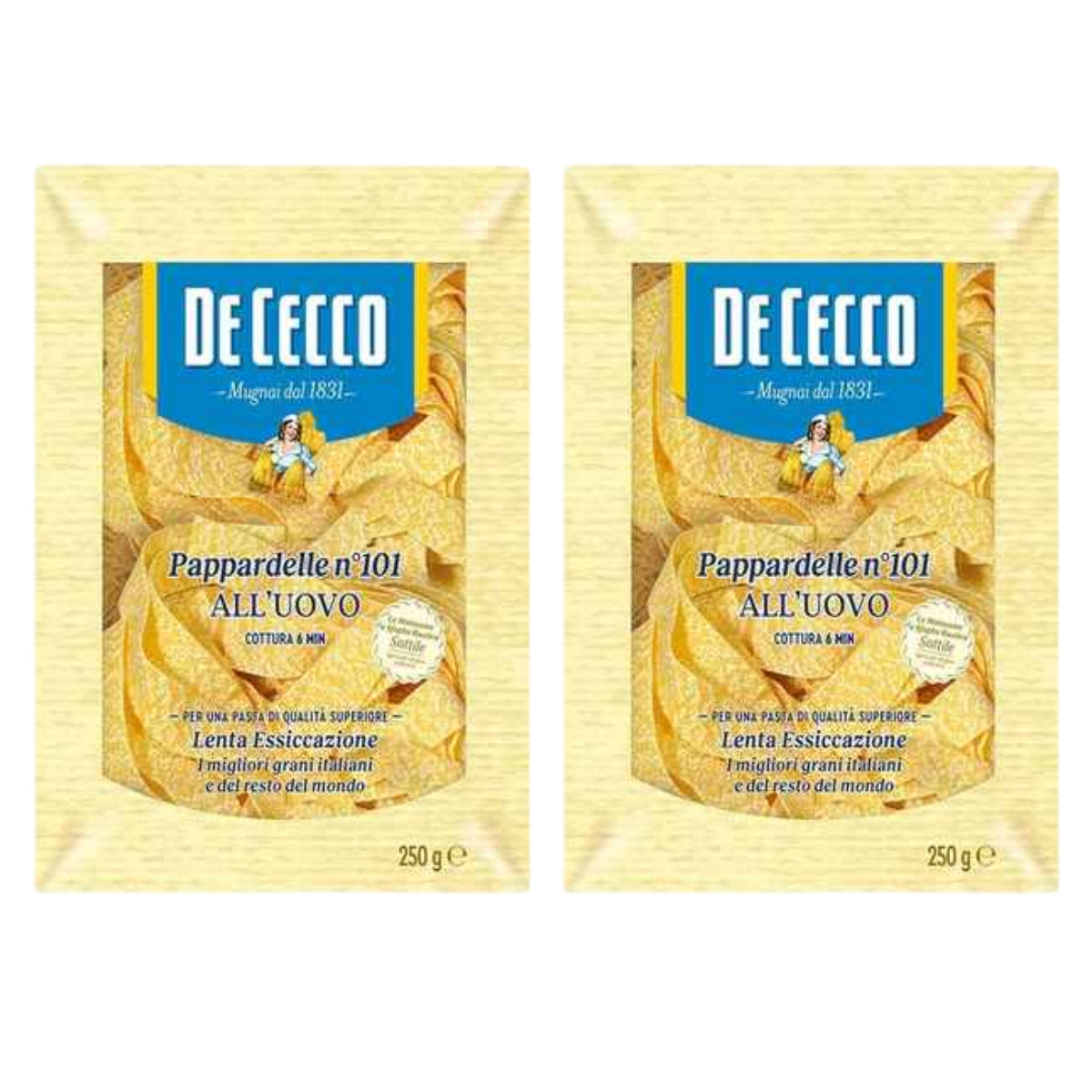 De Cecco Pappardelle N°101 – 250g