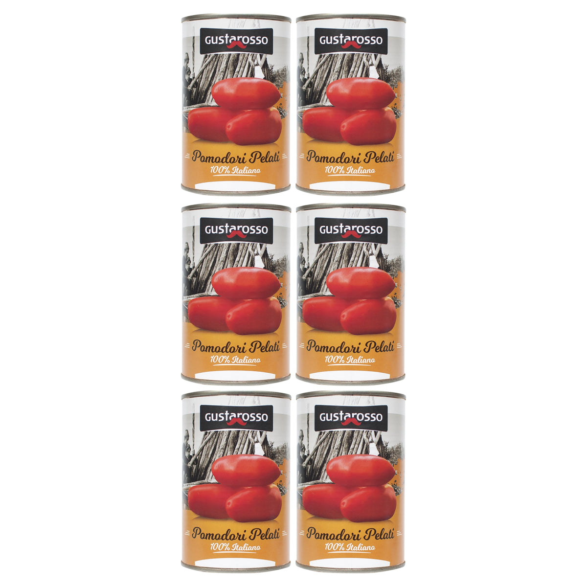 Gustarosso Whole Peeled Tomatoes – 400g