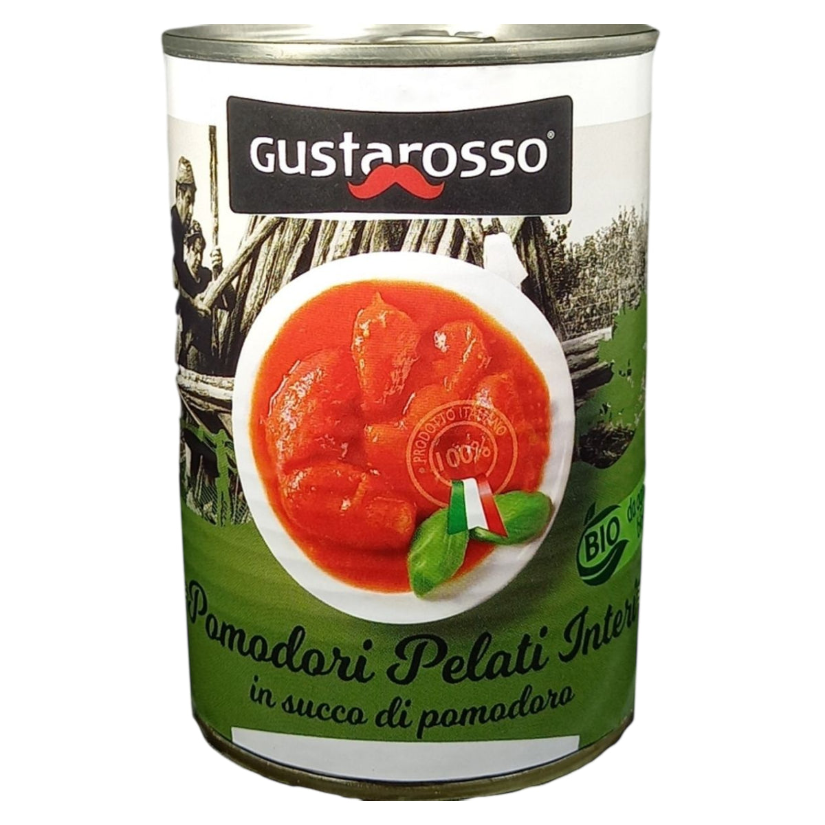 Gustarosso Organic Peeled Tomatoes – 400g