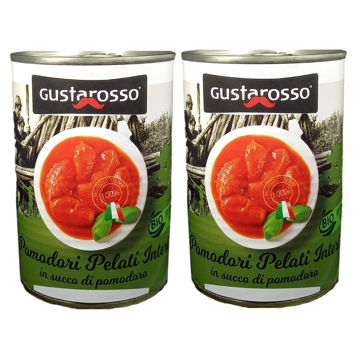 Gustarosso Organic Peeled Tomatoes – 400g
