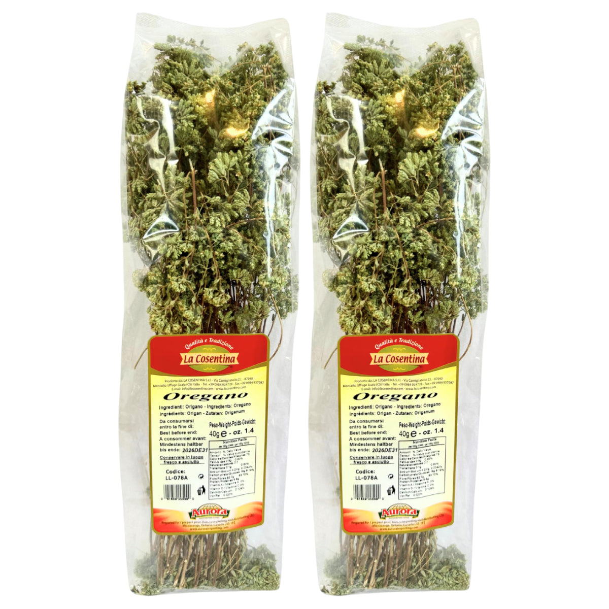 La Cosentina Oregano 40g
