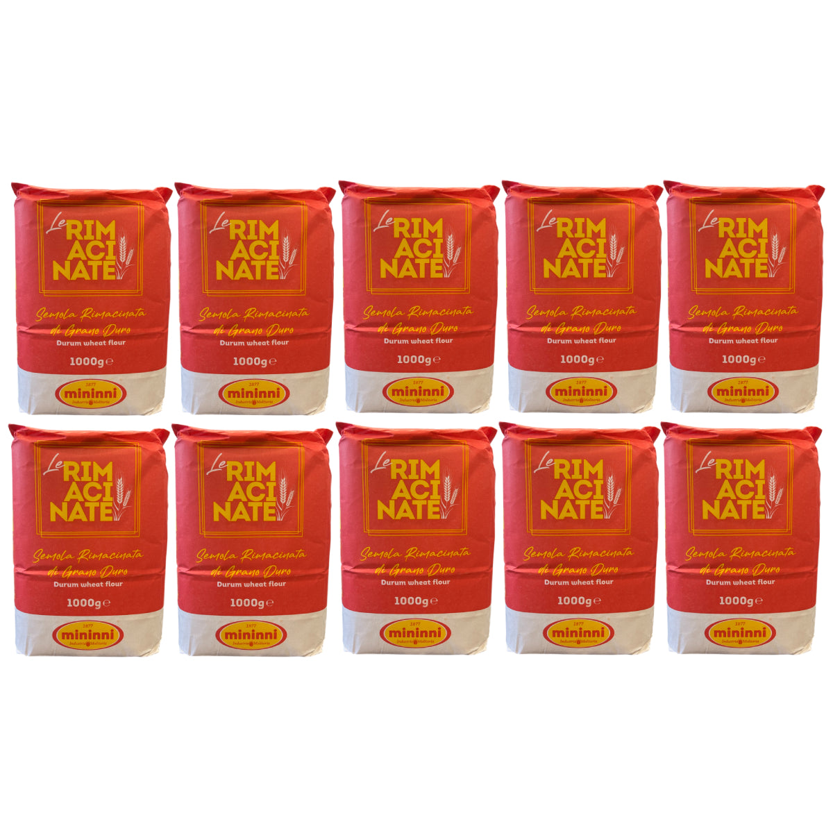 Mininni Semola Rimacinata Flour - 1kg
