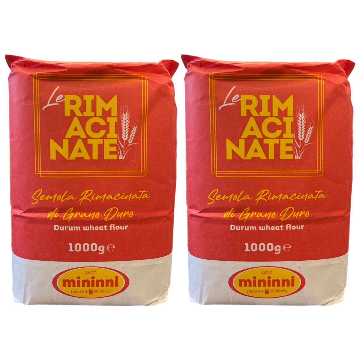 Mininni Semola Rimacinata Flour - 1kg