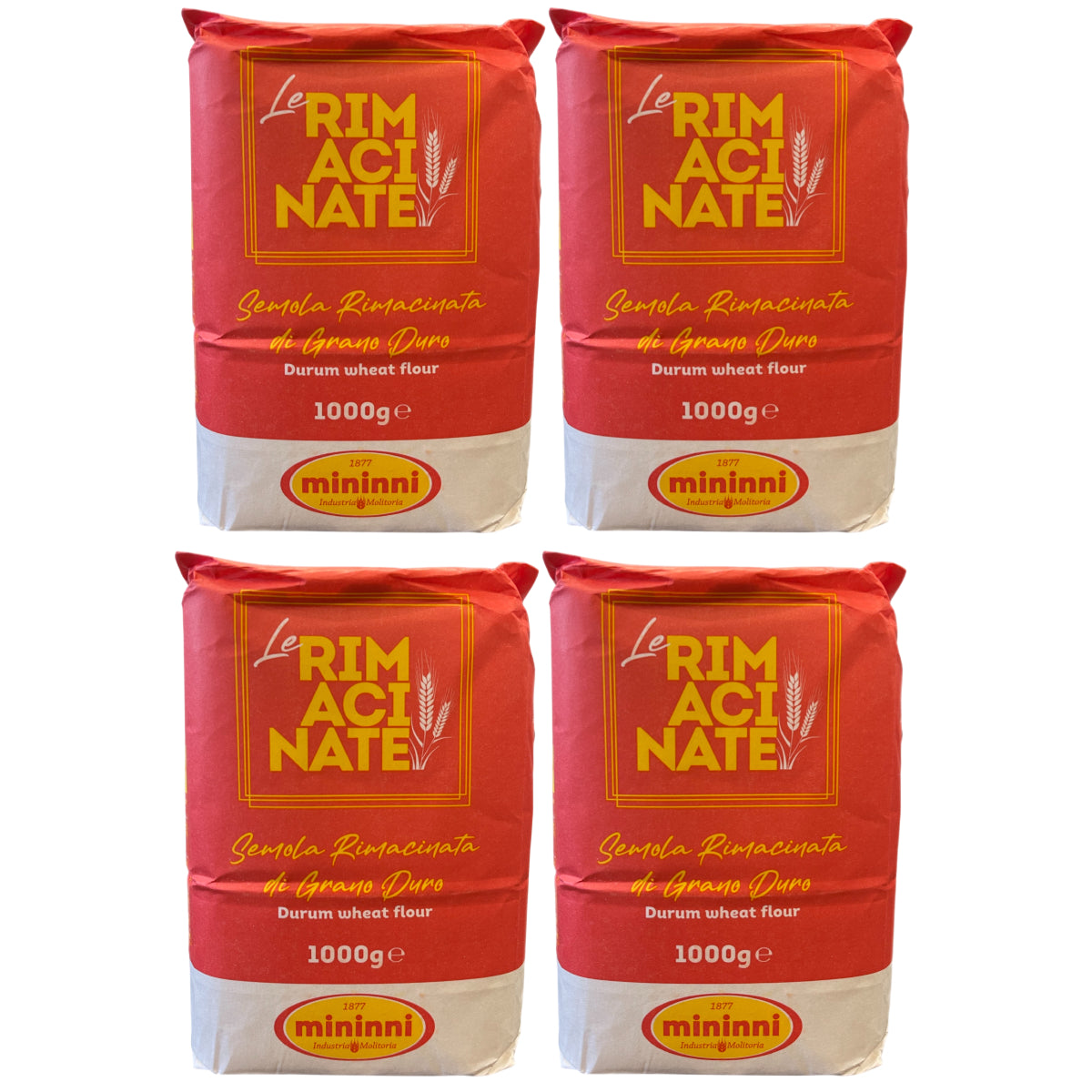 Mininni Semola Rimacinata Flour - 1kg