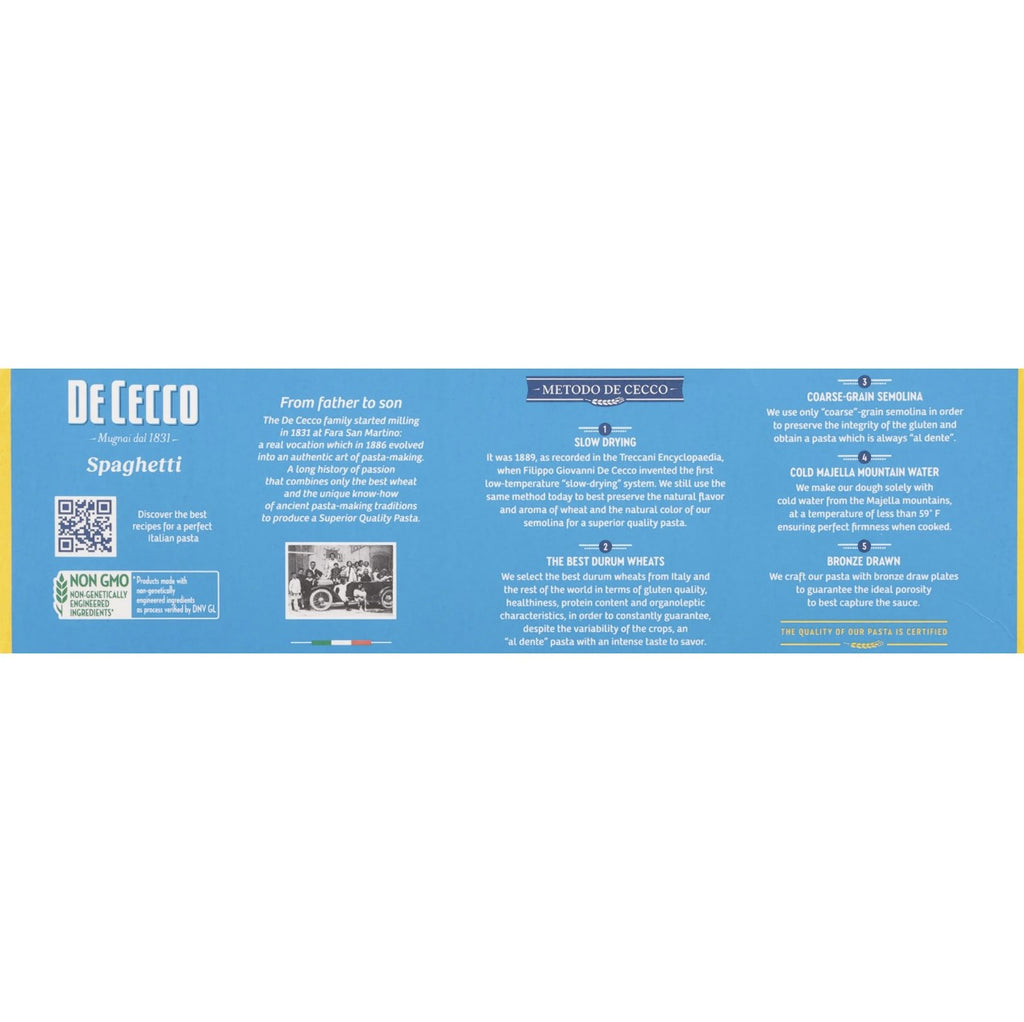 De Cecco Spaghetti N°12 – 454g