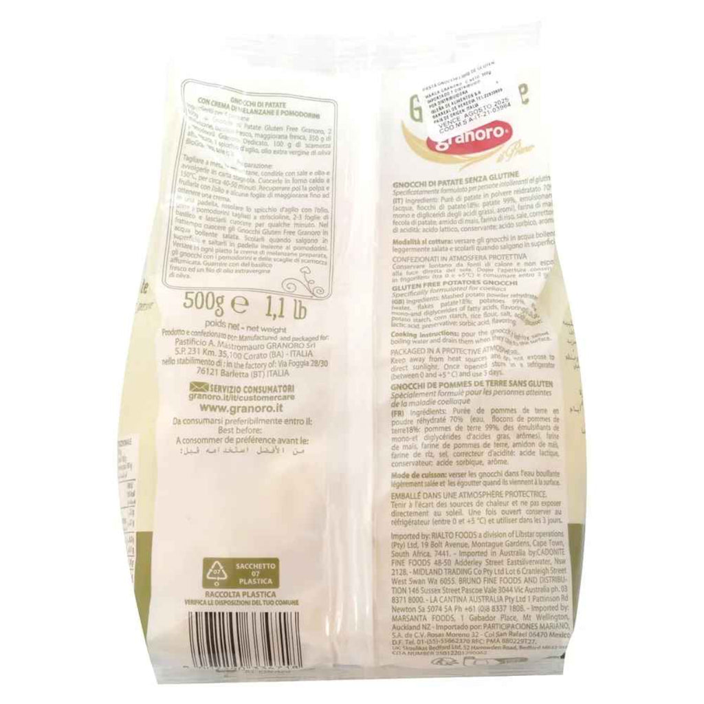 Granoro Gluten Free Gnocchi – 500g