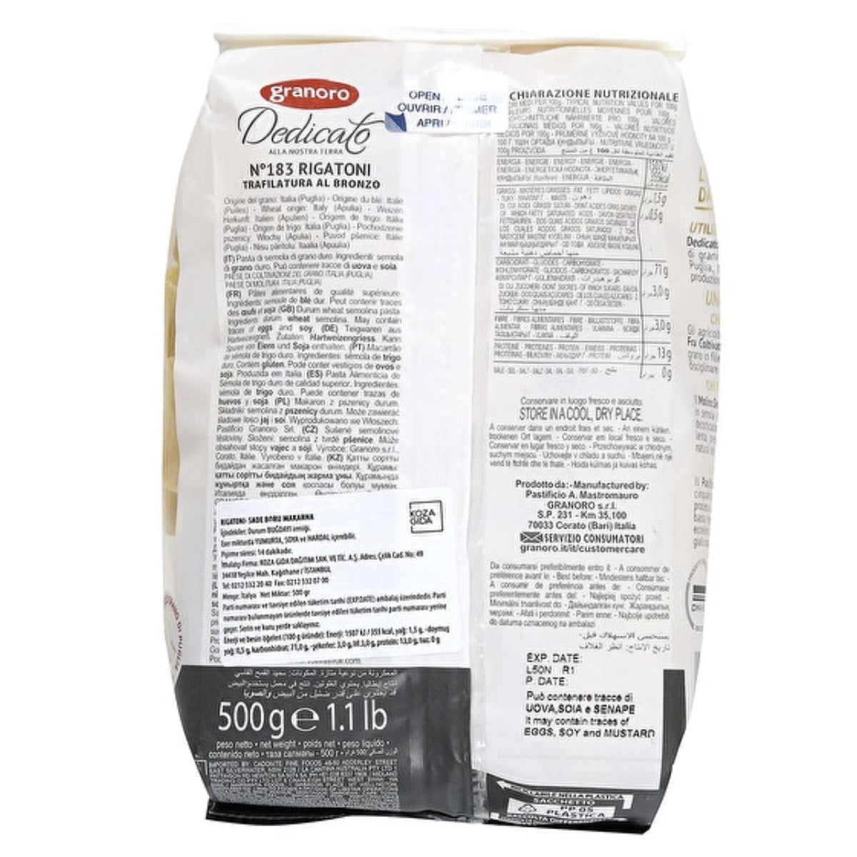 Granoro Rigatoni – 500g