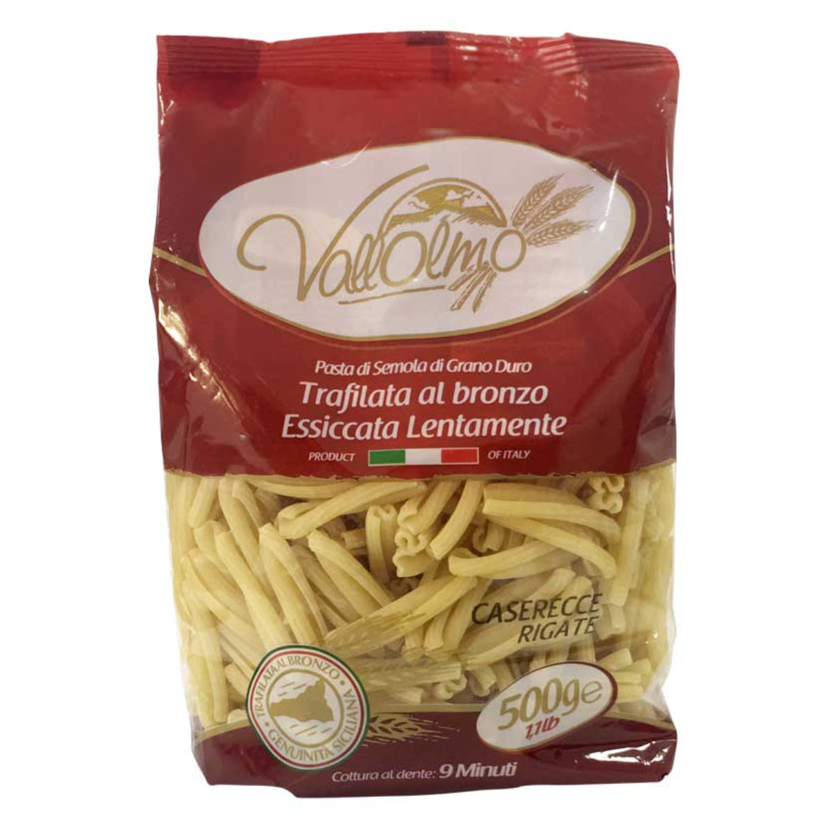 Vallolmo Caserecce Rigate – 500g