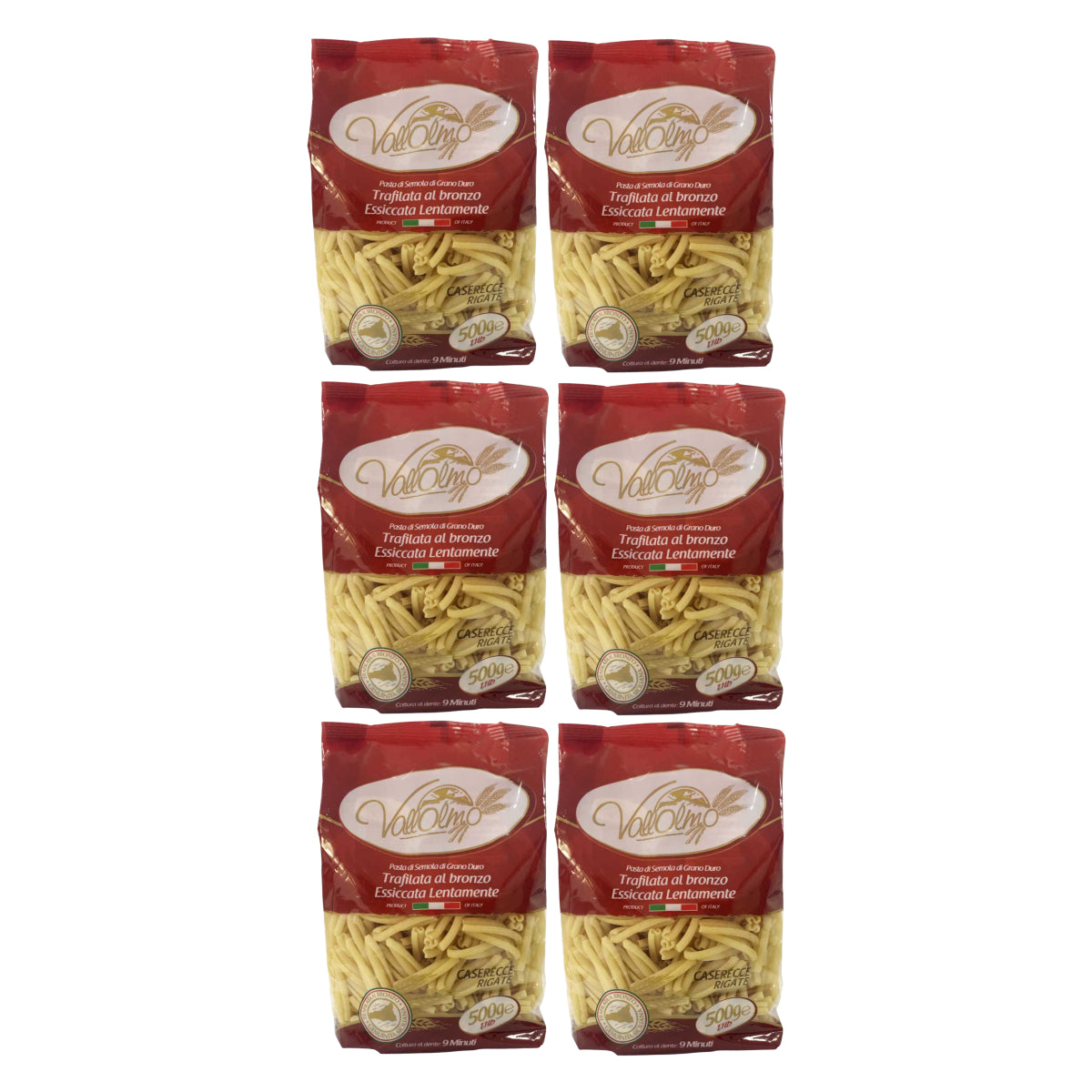 Vallolmo Caserecce Rigate – 500g