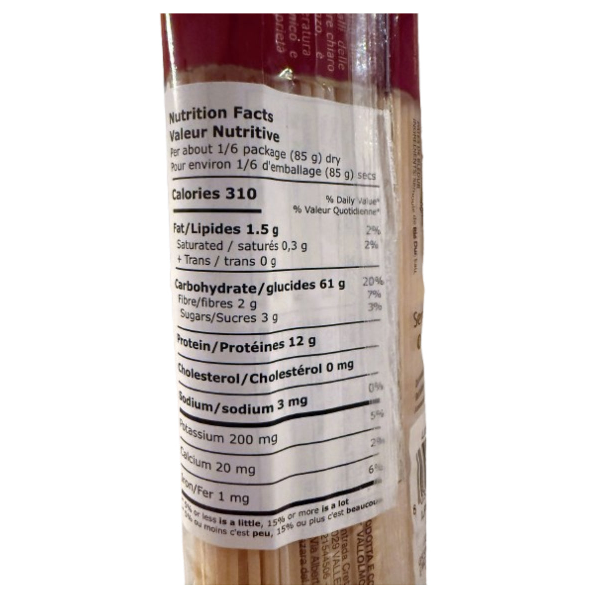 Vallolmo Linguine – 500g