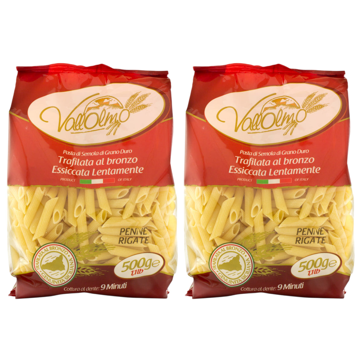 Vallolmo Penne Rigate – 500g