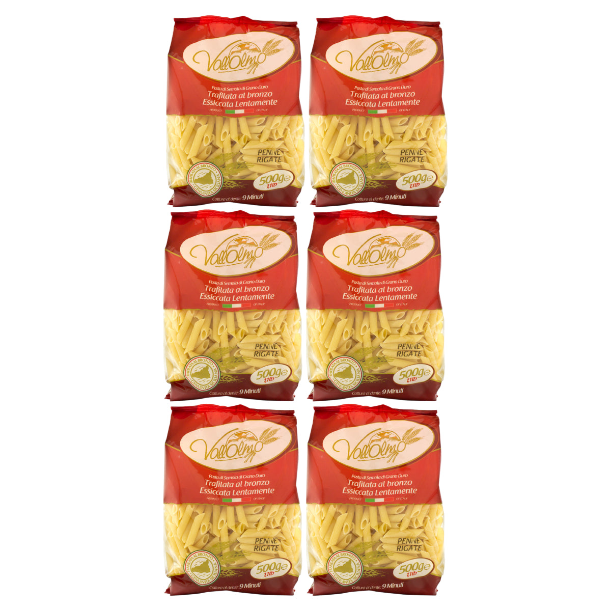 Vallolmo Penne Rigate – 500g